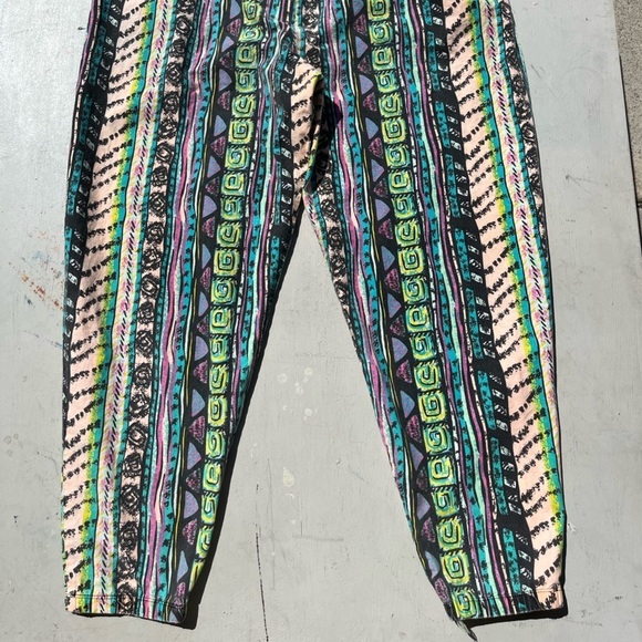 Men's Vintage Body Essentials Pants Multicolor 80s Iron Beach L CA Climb The Max - Picture 11 of 13